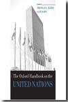The Oxford Handbook on the United Nations. 9780199279517