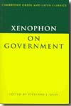 Xenophon on gevernment. 9780521588591