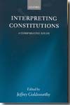 Interpreting Constitutions. 9780199226474