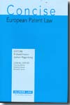 Concise european patent Law