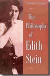 The philosophy of Edith Stein. 9780820703992