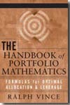 The handbook of Portfolio mathematics