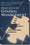 Principles of general management