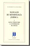 Manuales de metodología jurídica. 9788495133007