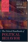 The Oxford handbook of political behavior. 9780199270125