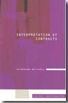 Interpretation of contracts. 9781845680442