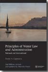 Principles of water Law and administration