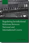 Regulating jurisdictional relations between national and international Courts. 9780199211791