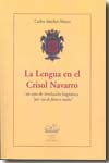 La lengua en el Crisol Navarro. 9788461197286