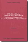 Carmina Urbana Orientalium Graecorum