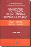 Diccionario politécnico de las lenguas española e inglesa=Polytechnic dictionary of spanish and english languages. Vol. 2