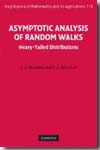 Asymptotic analysis of Random Walks. 9780521881173