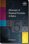 Dictionary of financial formulas and rat. 9781906403034