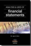 Analysis and uses of financial statements