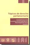 Tópicos de Derecho parlamentario. 9789703244225