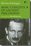 Basic concepts of Ancient Philosophy. 9780253349651