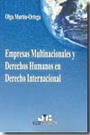Empresas multinacionales y Derechos Humanos en Derecho internacional. 9788476988053