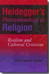 Heidegger's Phenomenology of Religion. 9780253219398