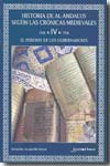 Historia de Al-Andalus según las crónicas medievales. 9788493559243