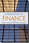 Introduction to finance