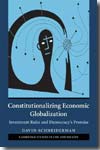 Constitutionalizing economic globalization