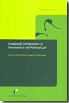 Sustainable development in international and national Law. 9789076871844