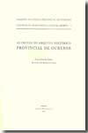 As orixes do Arquivo Histórico Provincial de Ourense. 9771888625005