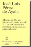 Algunos problemas interpretativos del artículo 31.1 de la Constitución Española en un contexto jurisprudencial. 9788447029266