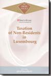 Taxation of non-residents in Luxembourg. 9782879740751