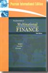 Fundamentals of multinational finance. 9780321552136
