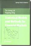 Statistical models and methods for financial markets. 9780387778266