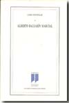 Libro homenaje a Alberto Ballarín Marcial. 9788495176639