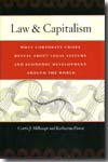 Law and capitalism