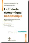 La théorie économique néoclassique. 9782707154224