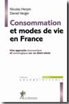 Consommation et modes de vie en France. 9782707156655
