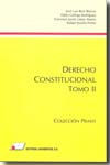 Derecho constitucional. Tomo II. 9788479912598