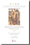 Registros de la Casa de Francia, Carlos I el Calvo, 1328