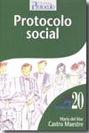 Protocolo social. 9788495789372