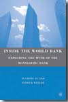 Inside the World Bank. 9780230616721