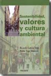 Sostenibilidad, valores y cultura ambiental. 9788436823042
