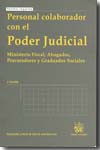Personal colaborador con el Poder Judicial