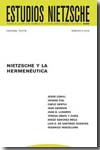 Nietzsche y la hermenéutica. 100857416