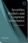 Securities markets and corporate governance. 9780754671770