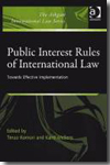 Public interest rules of international Law