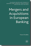 Mergers and acquisitions in european banking. 9780230537194