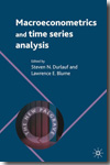 Macroeconometrics and time series analysis