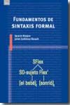Fundamentos de sintaxis formal. 9788446022275