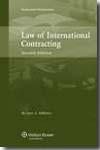 Law of international contracting