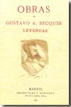 Obras de Gustavo Adolfo Bécquer. 9788493630447