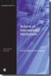 Reform of International Institution. 9780850928976